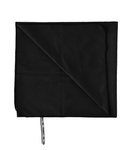 Ręcznik sportowy szybkoschnący 4F czarny 80 x 130 cm