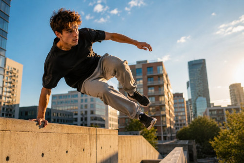 Jak zacząć ćwiczyć parkour i w czym to robić?